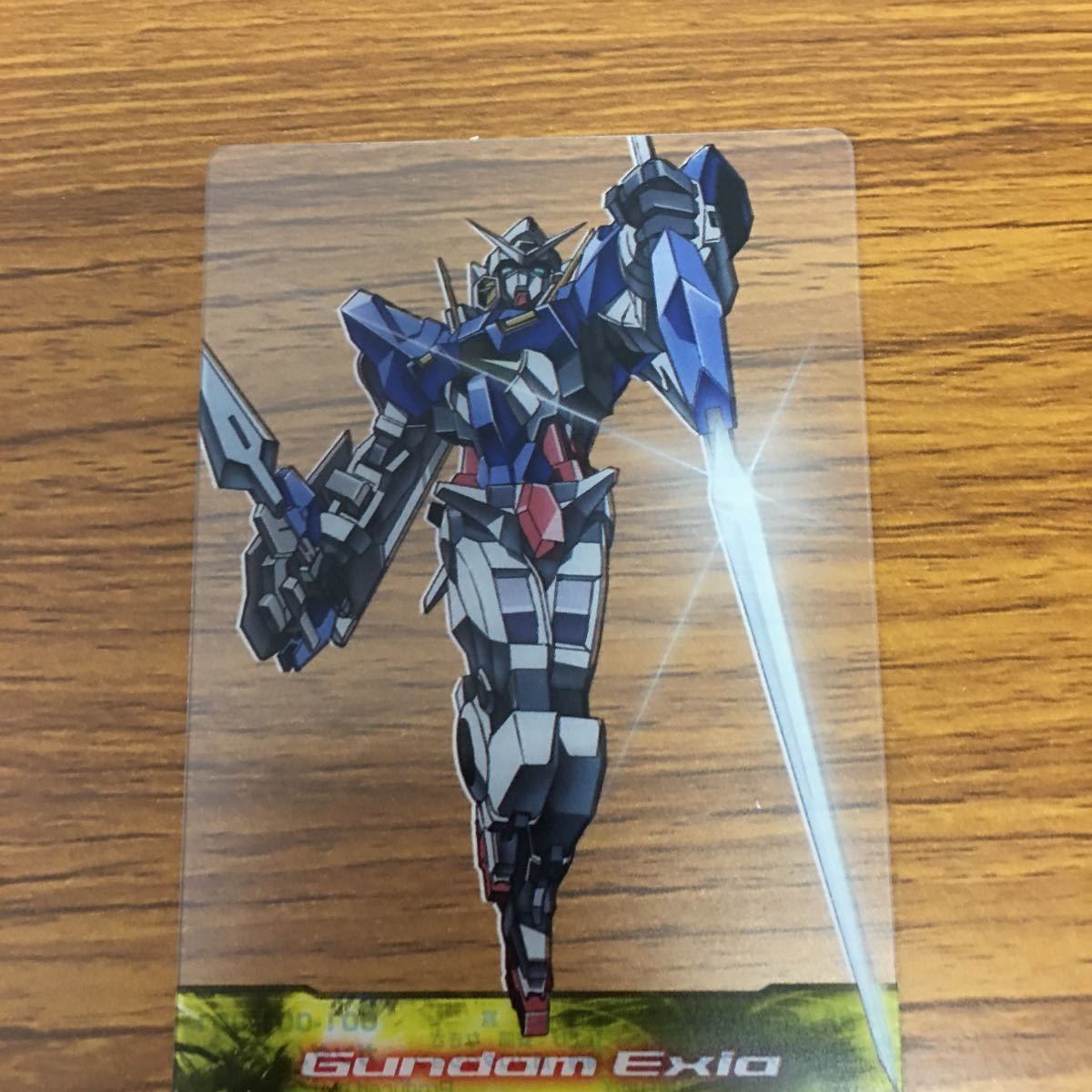 矢 45 ガンダム ダブルオー 森永 ウエハース クリア カード