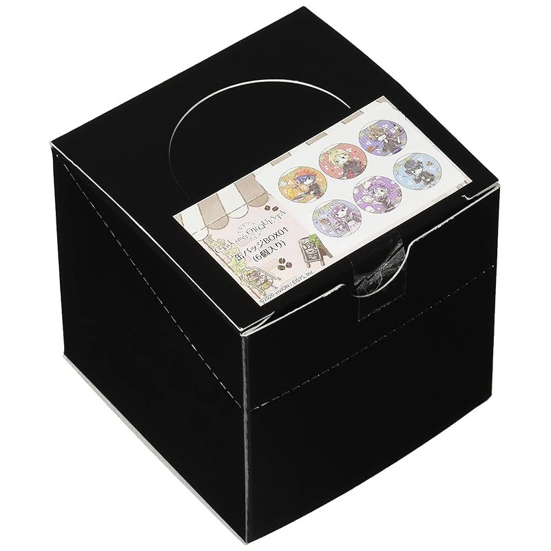 Clock over ORQUESTA 04/カフェver. [グラフアート] 缶バッジ 6個入りBOX