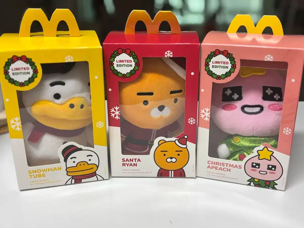 【雷市場（ポンジャン）商品韓国直送】 マクドナルド クリスマス KAKAO FRIENDS(カカオフレンズ)