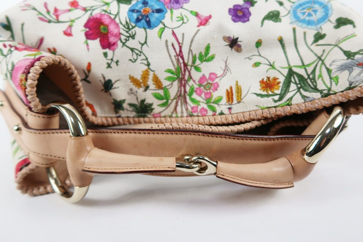 超美品】GUCCI グッチ フローラ ハンドバッグ 花柄 ハンド ブランド鞄