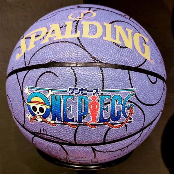 バスケットボール 7号 ルフィ ONE PIECE ゴムゴムの実 パープル