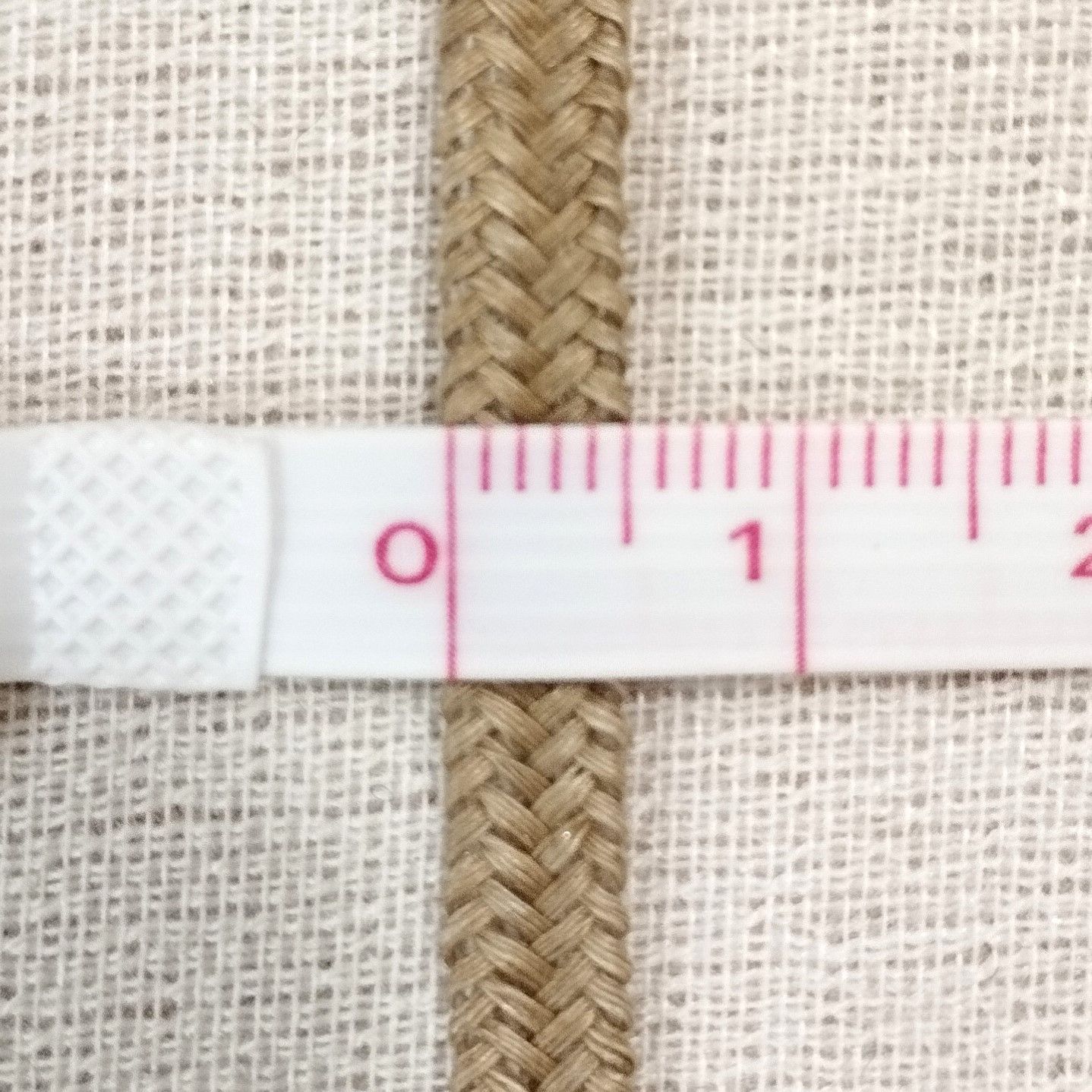 帽子材料　麻ブレード4反 〇ラミー麻ブレード 130M 幅5mm ベージュ 夏帽子 麦わら