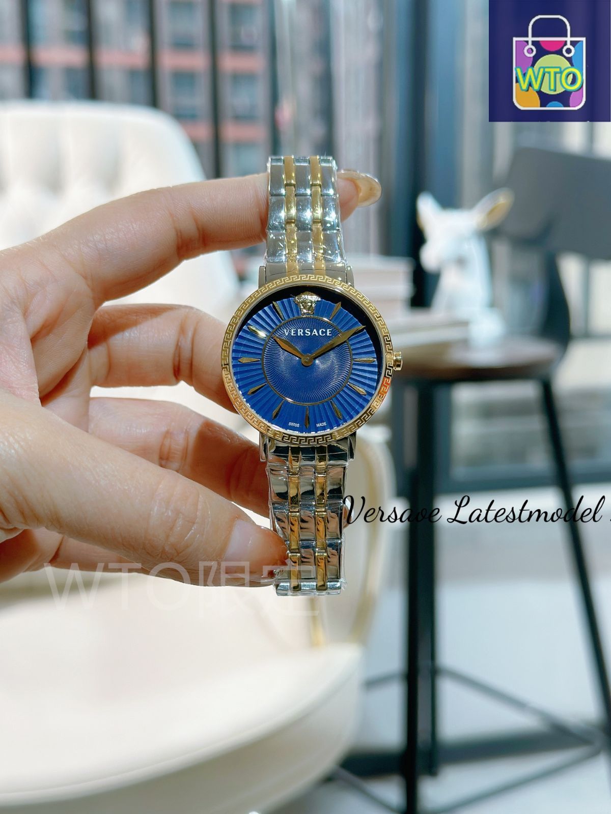 今日特価】VERSACE GRECA CHIC Series Watch ヴェルサーチ-WTO