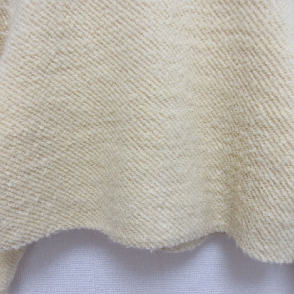 美品 23AW yori ヨリ ループプルオーバー ニット セーター YR21-23112AW サイズ36 ライトイエロー レディース 古着 中古 USED 美品 23AW yori ヨリ ループプルオーバー ニット セーター YR21