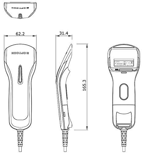 2025限定 BIGセール！ オプトエレクトロニクス 1次元 2次元コード対応ハンディスキャナー L-22X-V-WHT-USB USB接続 【最短翌日配送】