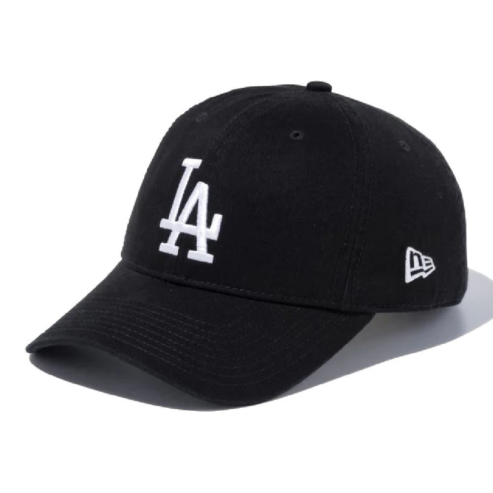 ニューエラ 9TWENTY クロスストラップ ウォッシュドコットン ロサンゼルス・ドジャース ブラック ホワイト ブラック 1個 New Era 920 WASHED LOSDOD BLK SWHT 23J LOS ANGELES DODGERS OSFM