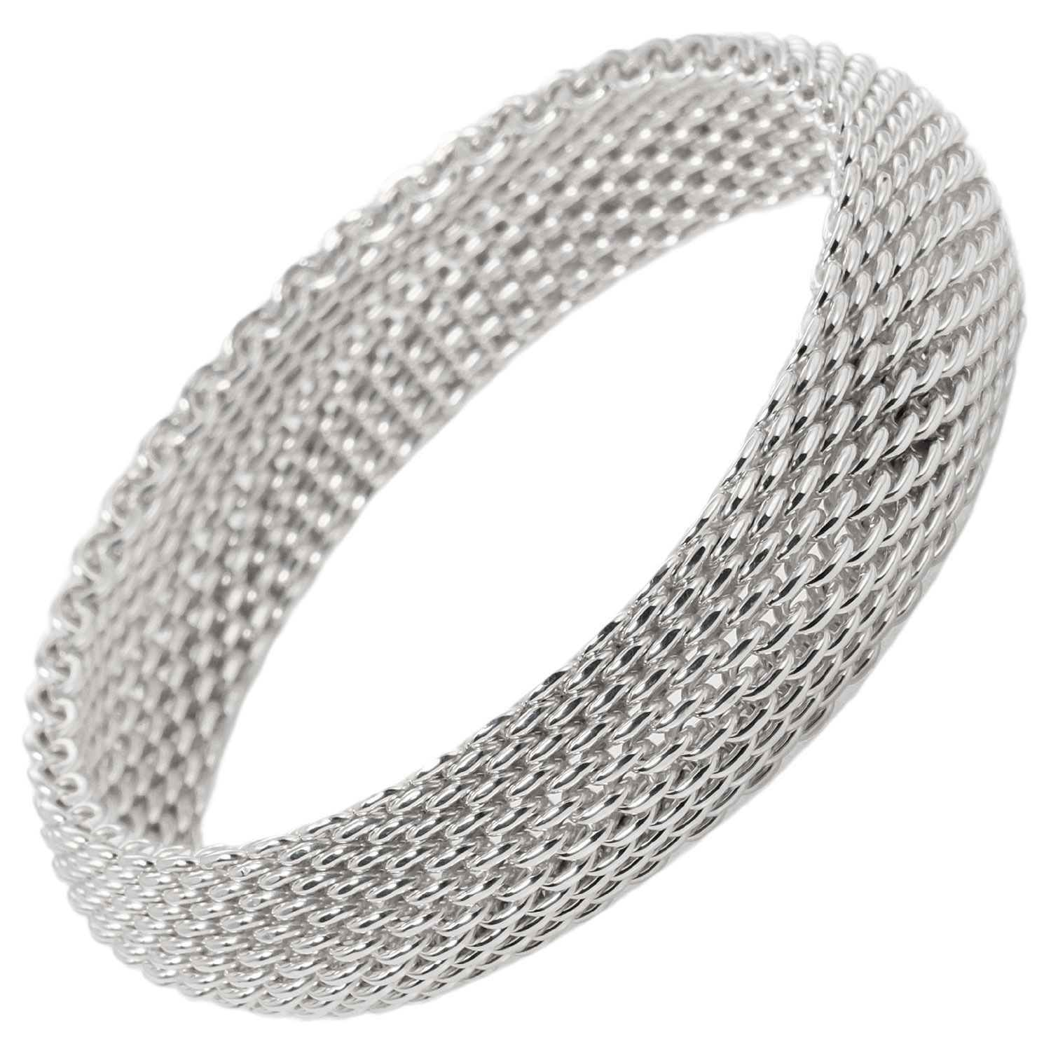 TIFFANY&Co. ティファニー バングル サマセット SV925 TIFFANY&Co 