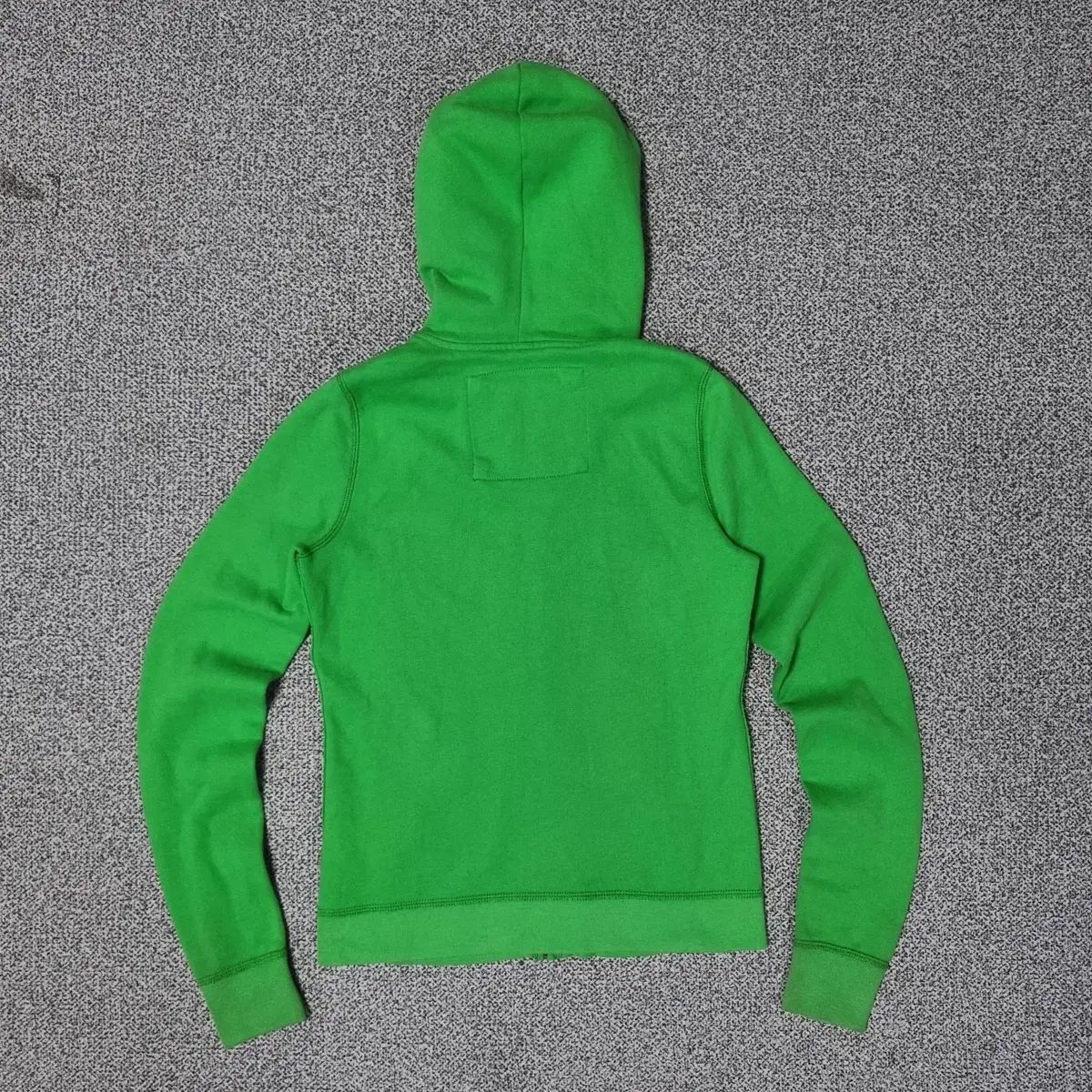 Abercrombie アバクロンビー ピーチ ブルドッグ ジップアップパーカー フード付き