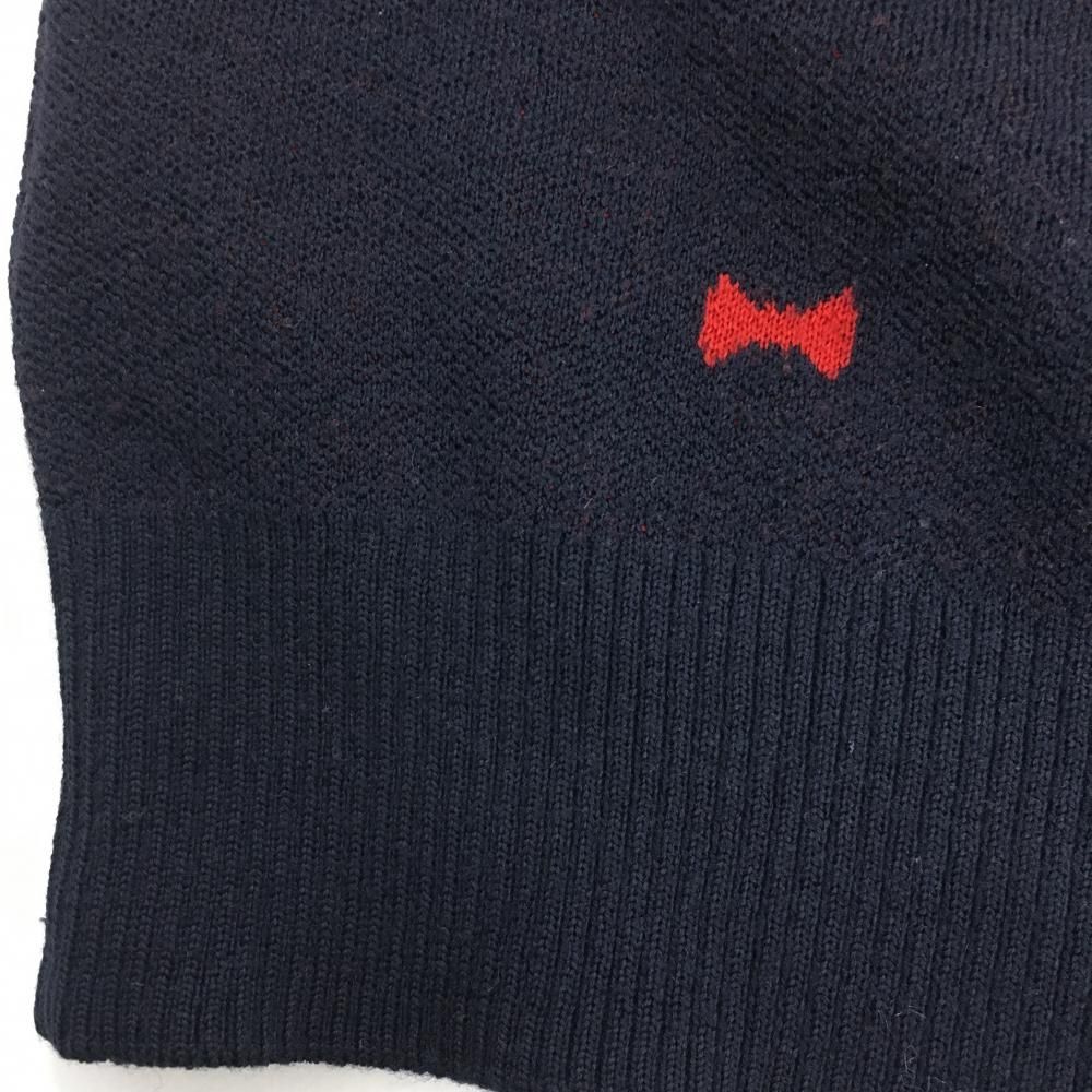 美品】キャロウェイ レッドレーベル セーター ネイビー×レッド