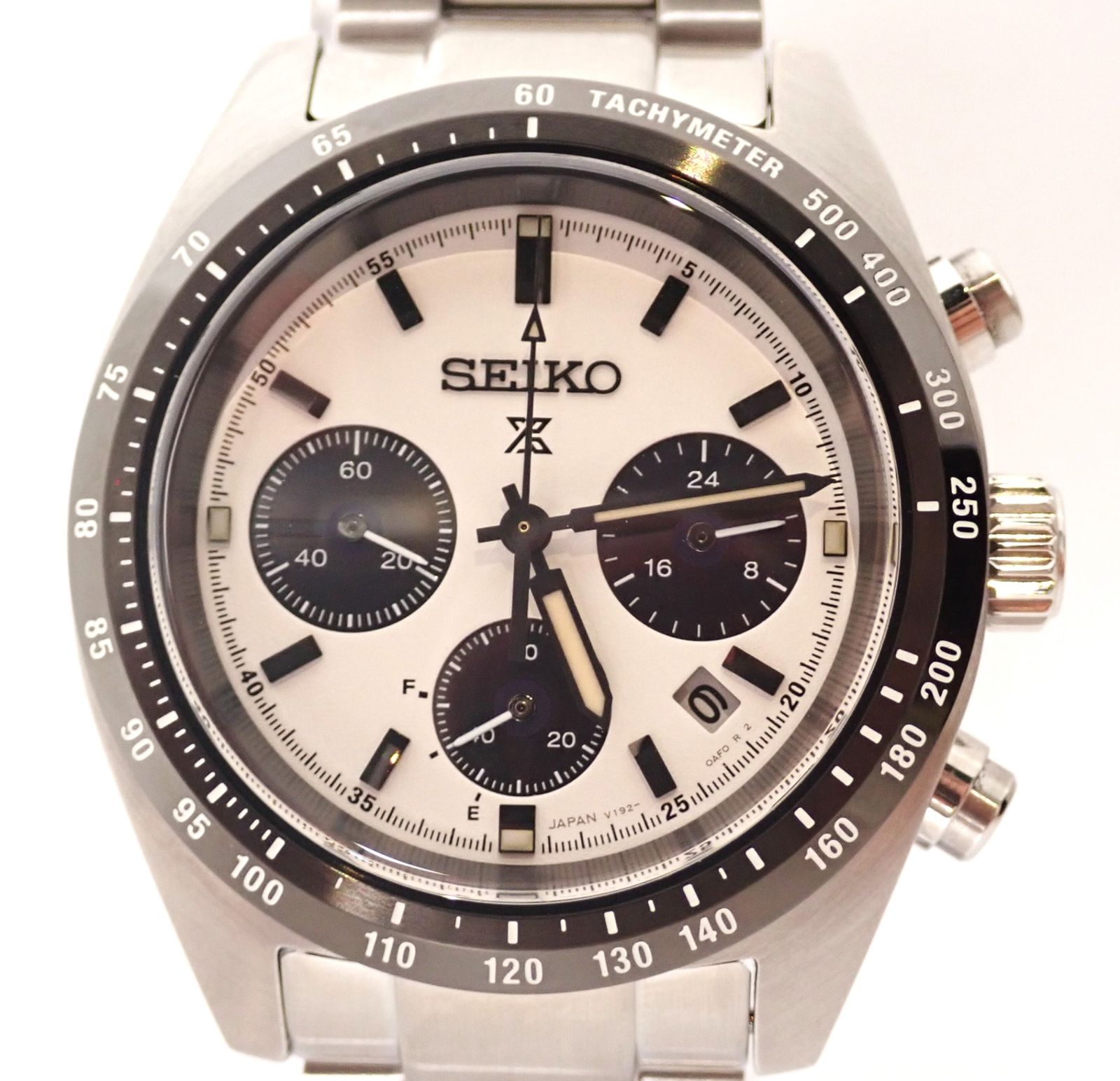 定価7.5万円ほど 新品 SEIKO セイコー プロスペックス スピードタイマー SBDL085 メンズ ソーラー時計 600-2 - メルカリ