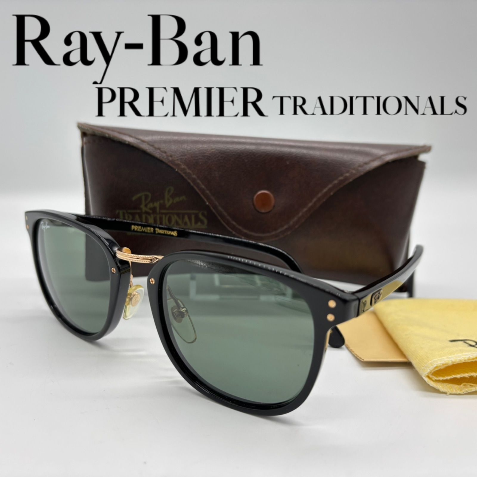 B-L RAY-BAN レイバン サングラス PREMIER TRADITIONALS BALTIMORE 黒 ゴールド