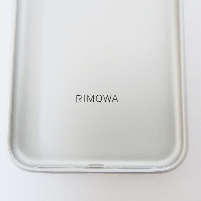 RIMOWA(リモワ) 携帯電話ケース新品同様 - シルバー iPhoneケース