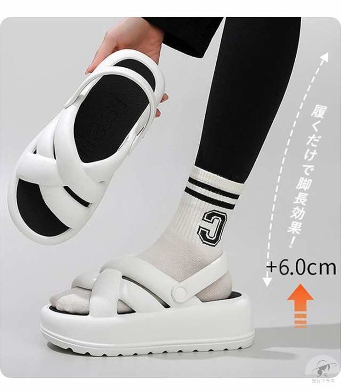 厚底サンダル Lucida サンダル 「25SS」厚底スポーツサンダル/Aspidiske