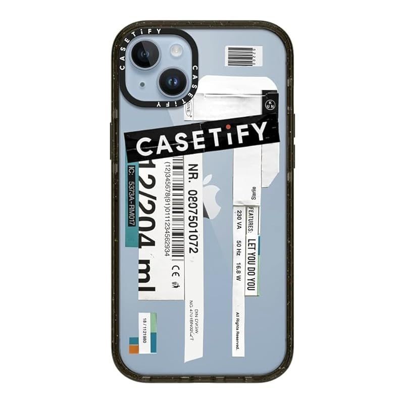 CASETiFY インパクト iPhone 14 Plus ケース [MIL規格準拠 (4x MIL-STD-810G)/2.5mからの落下試験をクリア]  - Casetify - グロッシー ブラック - メルカリ