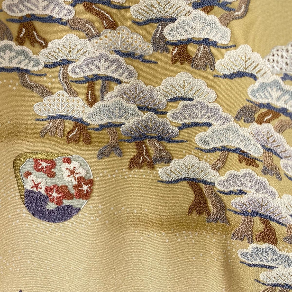 ♦︎きもの結♦︎雪英導 蘇州刺繍 総刺繍 袋帯 未使用 正絹 未