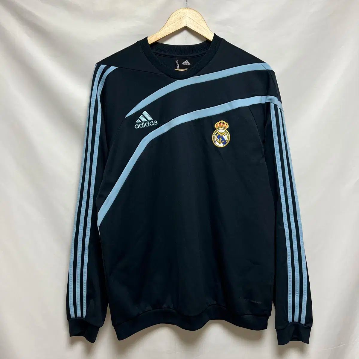 純正品| 105 adidas アディダス ルマドリード トレーニング 09 ー 10 シェルトップ ドリルトップ