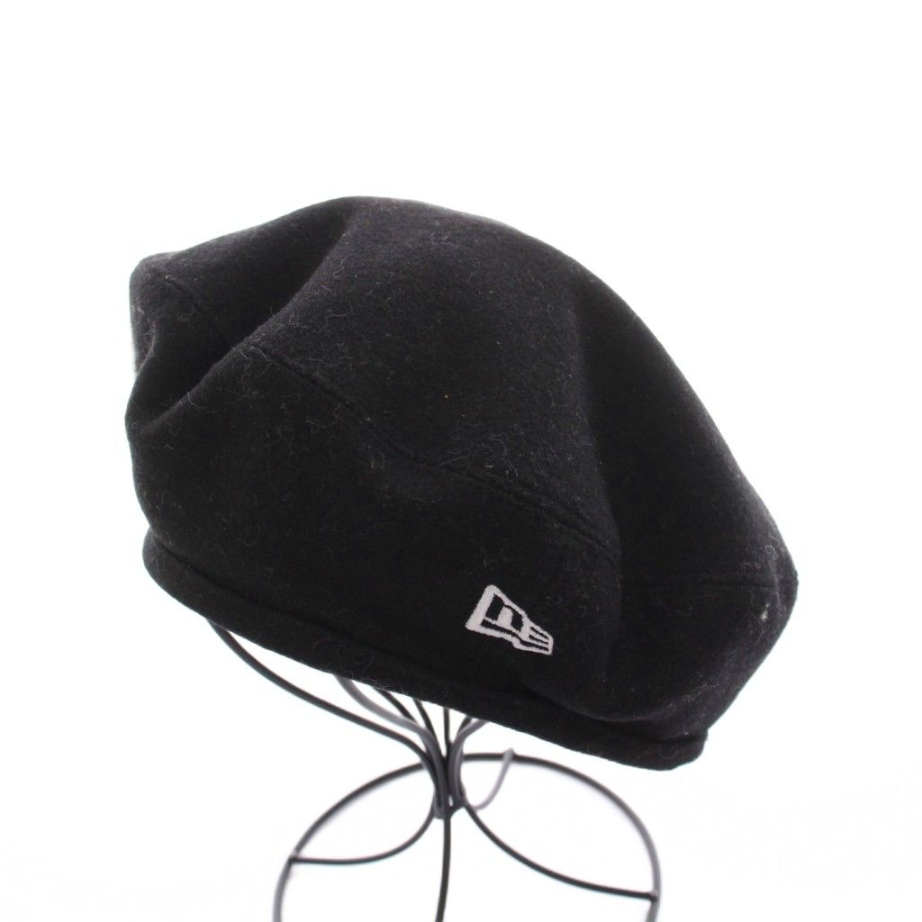 ニューエラ NEW ERA ヤンキース ベレー帽 帽子 ウール S/M 黒