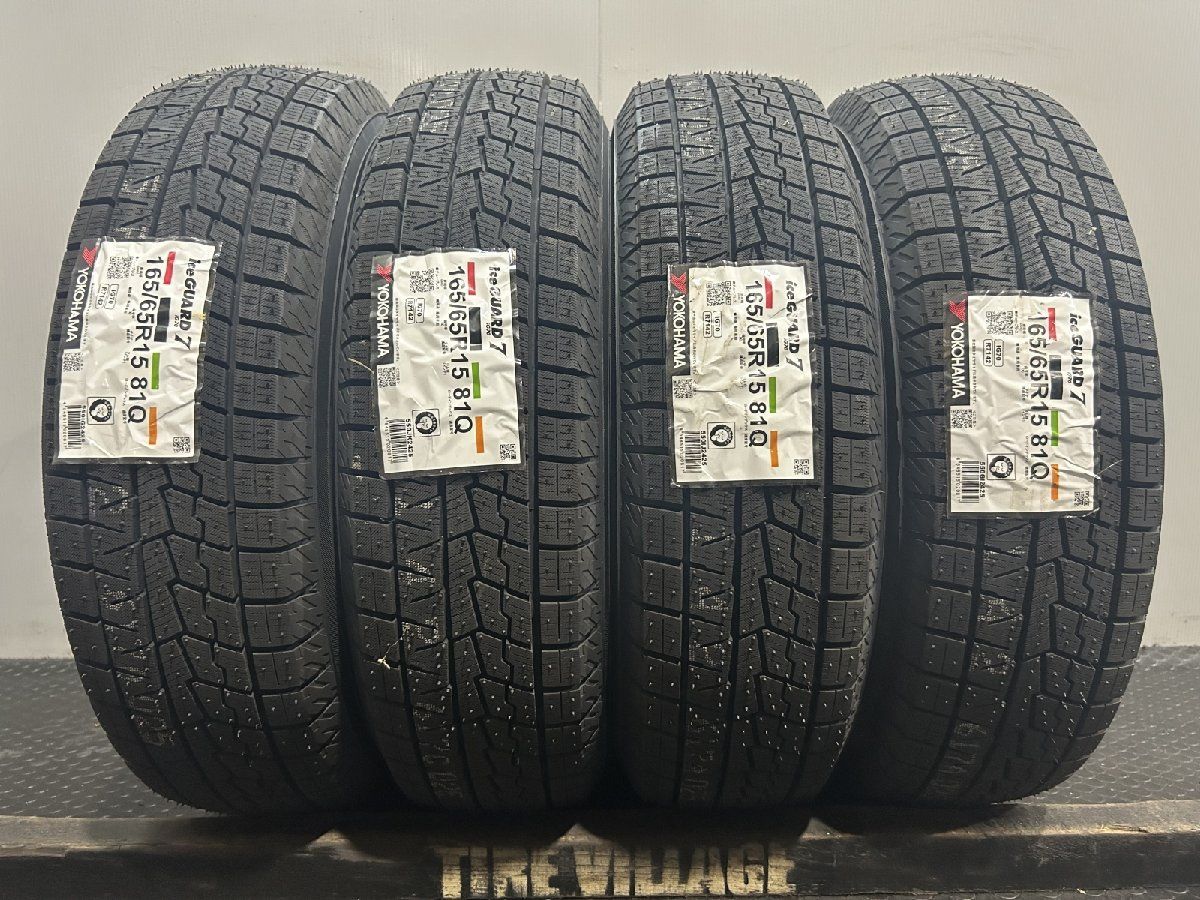 YOKOHAMA ice GUARD iG70 165 65R15 81Q 15インチ スタッドレス 4本 25年製 タフト ソリオ デリカD 2等 MTM467