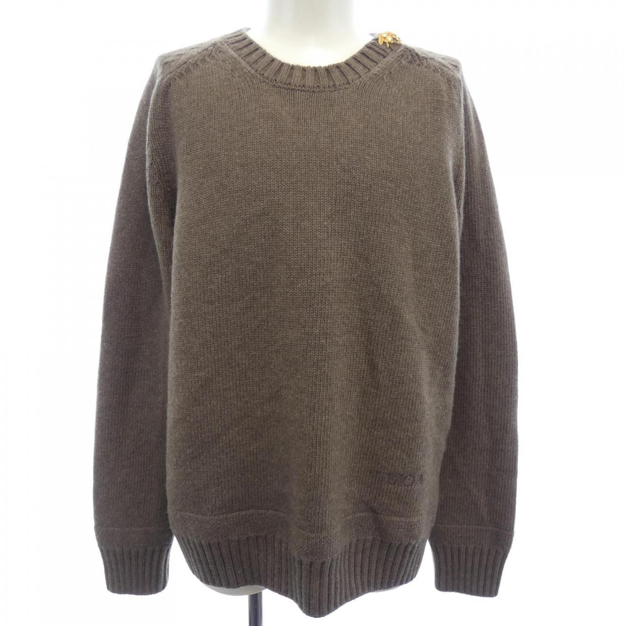 46742☆年 クリスチャンディオール ベアニットワンピース ダーク