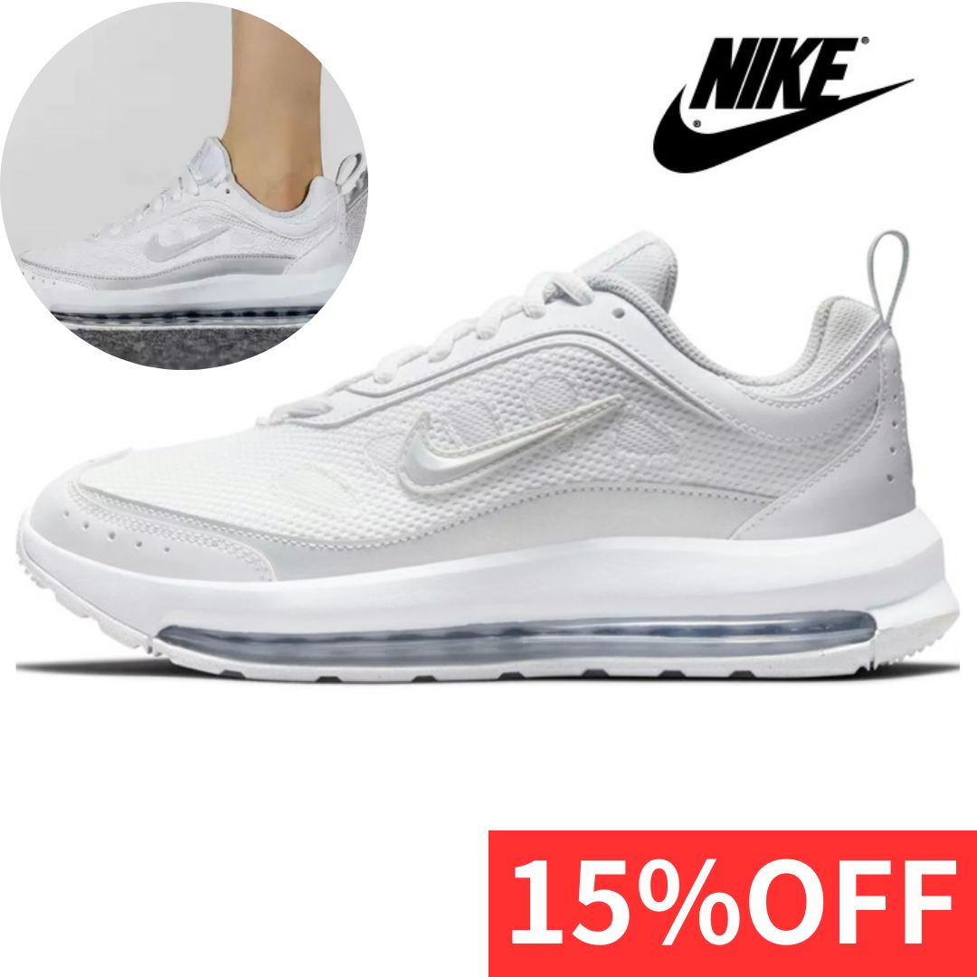 新品‼️ナイキ 定価13,530円 CU4870 102 ホワイト/ピュアプラチナム/ホワイト WMNS NIKE AIR MAX AP  エアマックス ウィメンズ レディース カジュアルシューズ 23.5cm