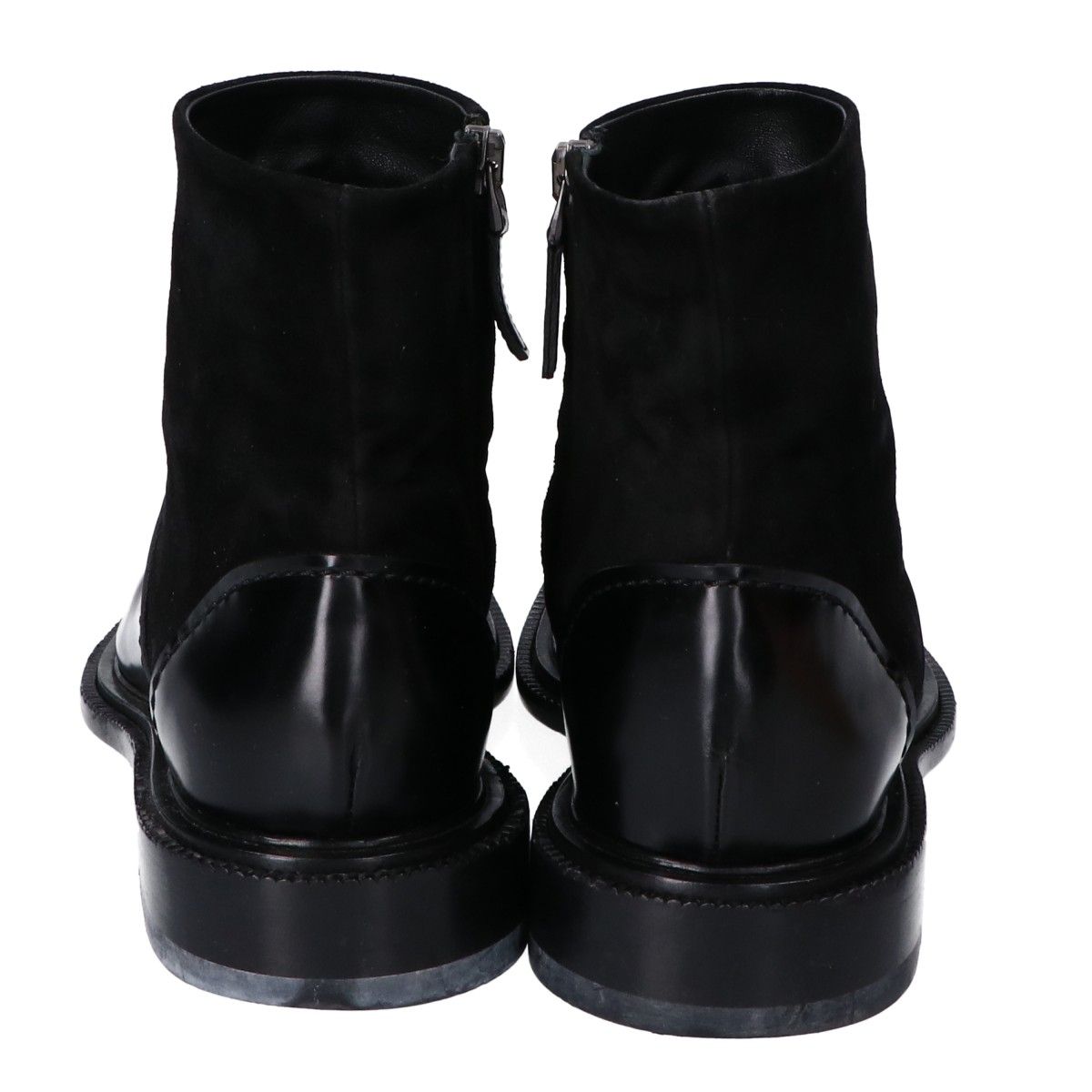 JIL SANDER ジルサンダー JS25244 スエード/レザー サイドジップ