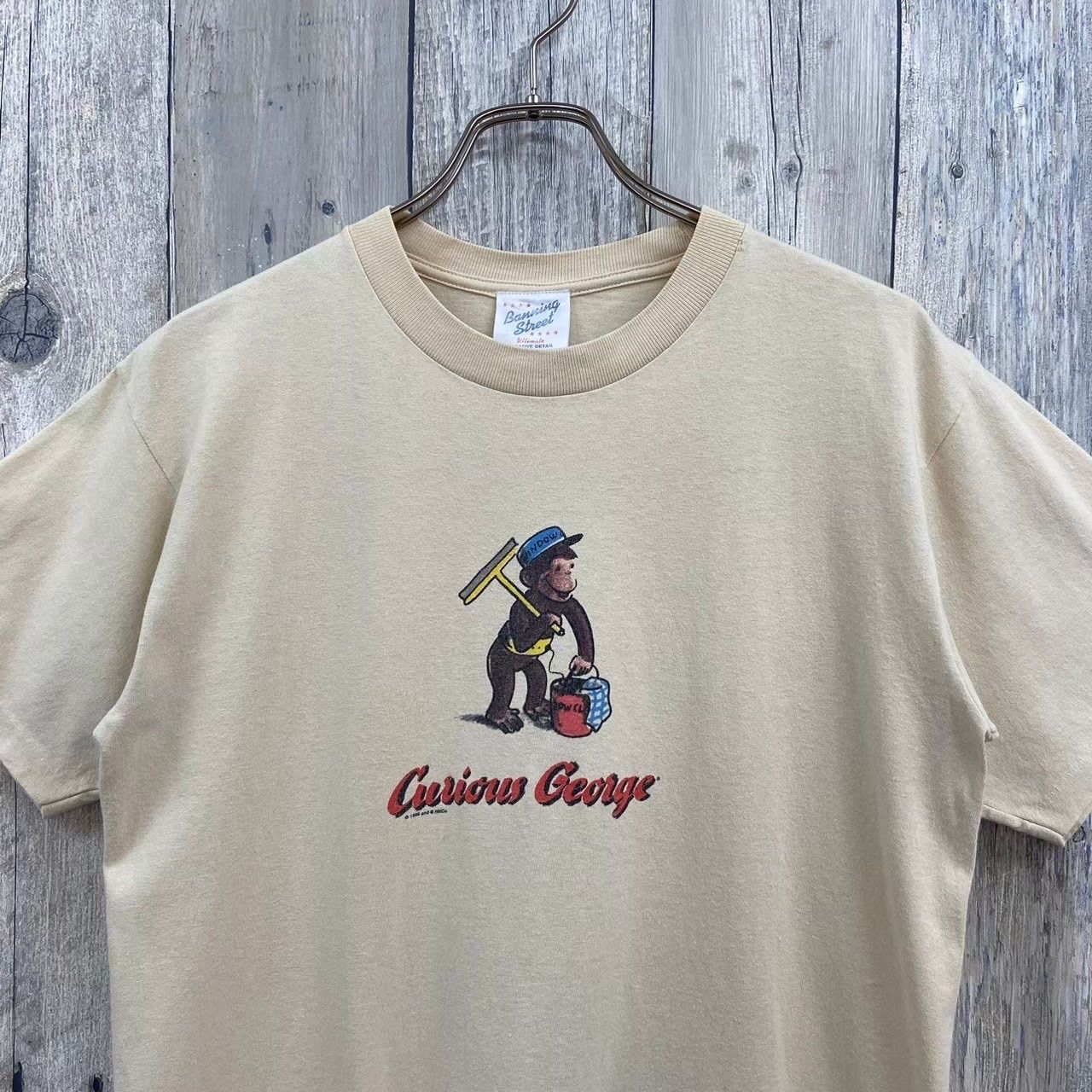 その他ブランド / 90s/おさるのジョージ/banning street/Tシャツ/M/コットン/YLW/無地 Banning Street おさるのジョージ 綿 半袖 Tシャツ TEE M - メルカリ