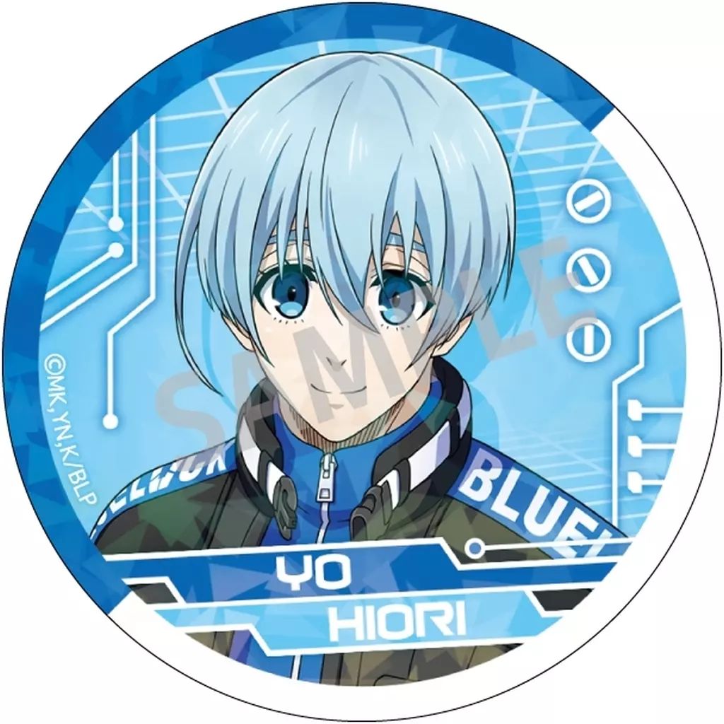 氷織羊 ブルーロック 限定 ホログラム缶バッジ プライズ セガ ホロ缶 原作 中古】バッジ・ビンズ 氷織羊 「ブルーロック トレーディング