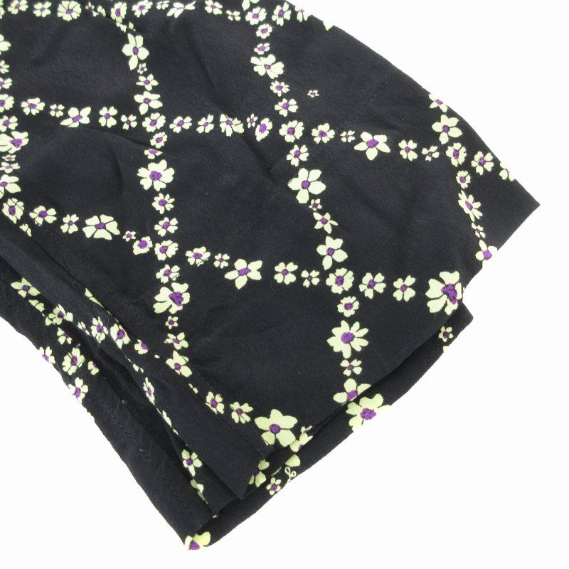 ガニー GANNI レーヨンクレープ フラワープリントパンツ イージー 花柄