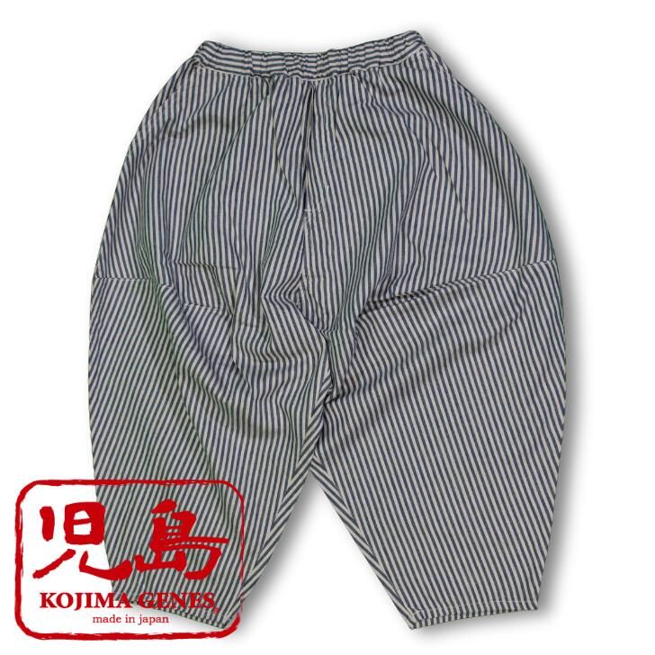 児島 ジーンズ ヒッコリーバルーンパンツ2 by LELAX KOJIMA GENES LX-108H