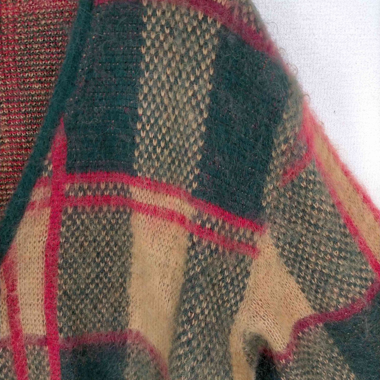 ニードルズ Needles 22AW Mohair Cardigan Tartan タータンチェック