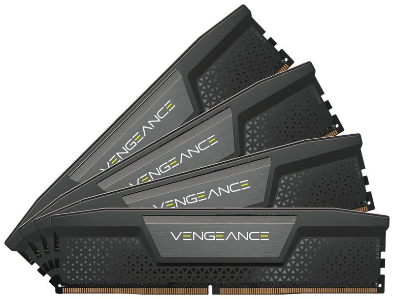 CORSAIR DDR5-6000MHz デスクトップPC用メモリ VENGEANCE DDR5シリーズ PC5-48000 Intel XMP メモリキット 96GB ブラック 24GB×4枚