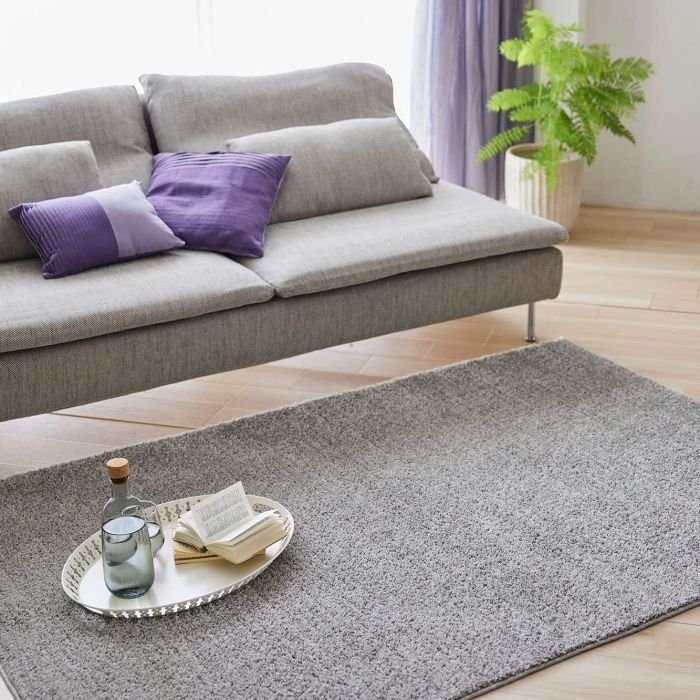 新品・3営業日で発送】スミノエ(Suminoe) ラグ グレー 小売業者 130