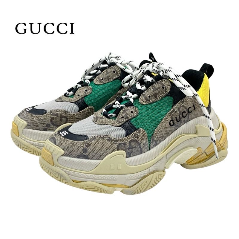 未使用 グッチ GUCCI バレンシアガ トリプルS ザ ハッカー