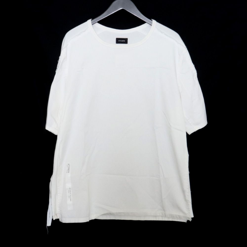STAMPD シャツ切替Tシャツ ホワイト S