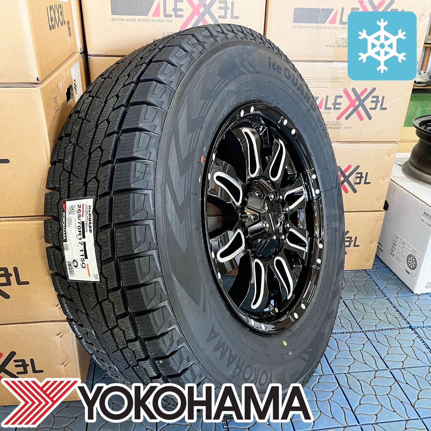 国産スタッドレス!! JEEP JL JK ラングラー ヨコハマ アイスガード 