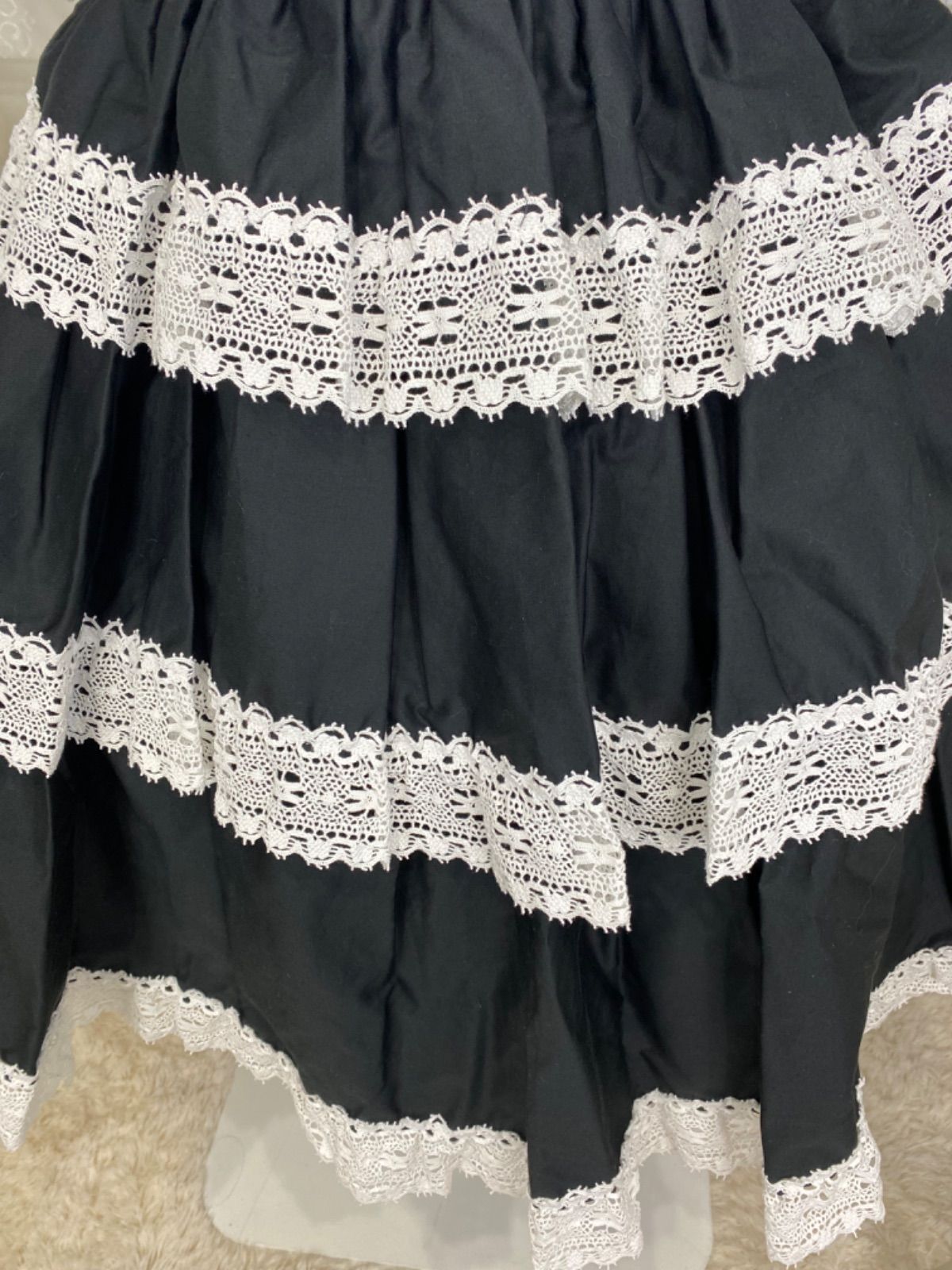 エリザベスドールワンピース 黒白 Elizabeth Doll OP by Baby, the Stars Shine Bright