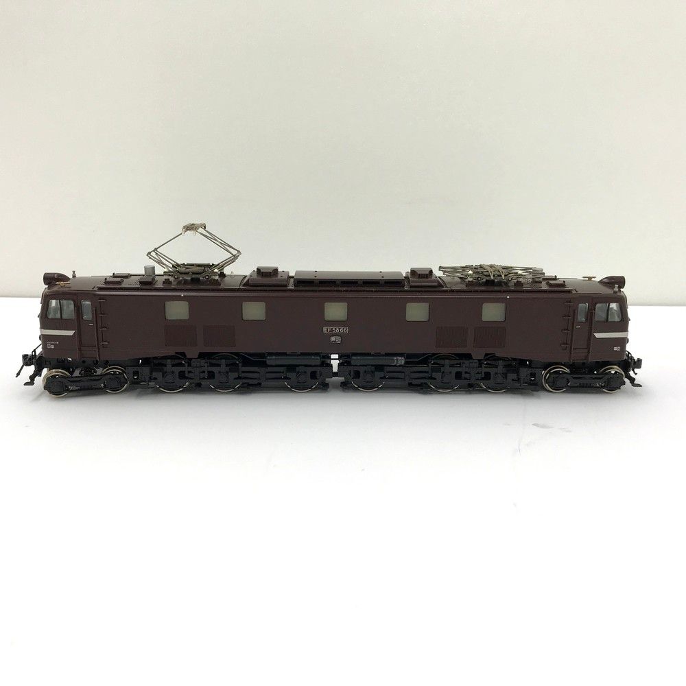 ♪KATO 関水金属 1-302 EF58 チャ HOゲージ 鉄道模型 外箱スレ 汚れ有 モーター ライト 済み