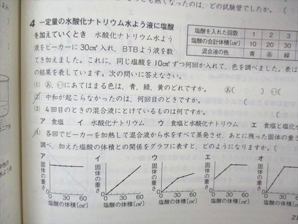 UN05-079 塾専用 新小学問題集 中学入試編 ステージIII 理科 13S5B - メルカリ