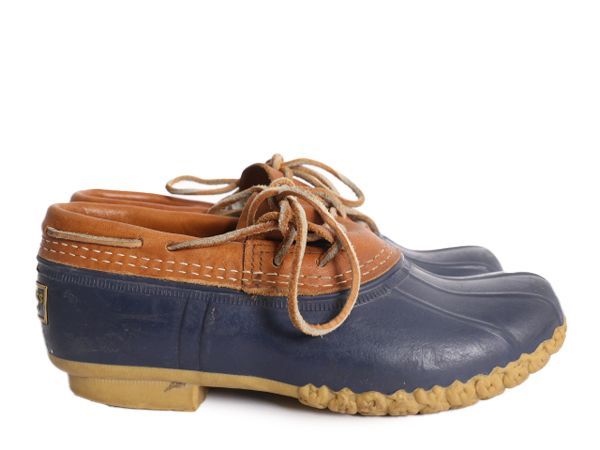【美品】LLBEAN エルエルビーンブーツ ラバーモカシン 8D 米国製 L.L.Bean (エルエルビーン) Women's Bean Boots Rubber