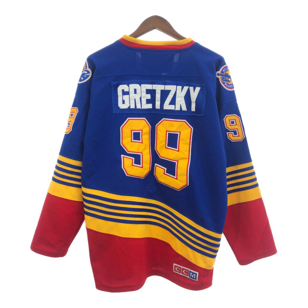 NHL セントルイスブルース　ゲームシャツ　90s 90年代 Lee SPORT リー NHL セントルイス ブルース 長袖Ｔ