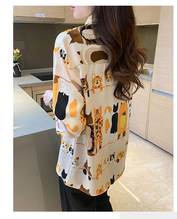 ブラウス レディース 長袖 シフォン トップス 春 夏 秋 オシャレ