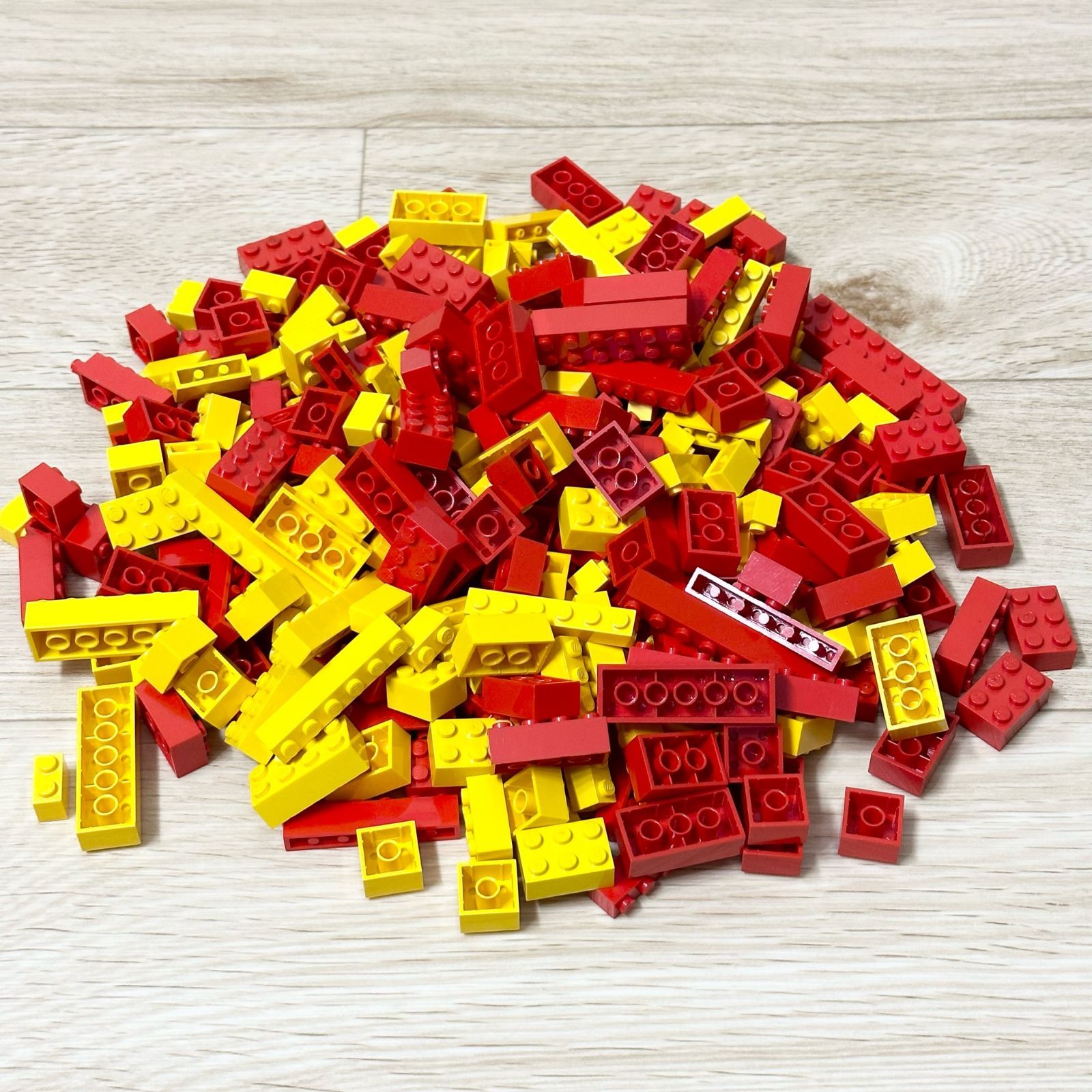 LEGO レゴ 赤 黄色 レッド イエロー系 中古 パーツ ブロック各種 大量