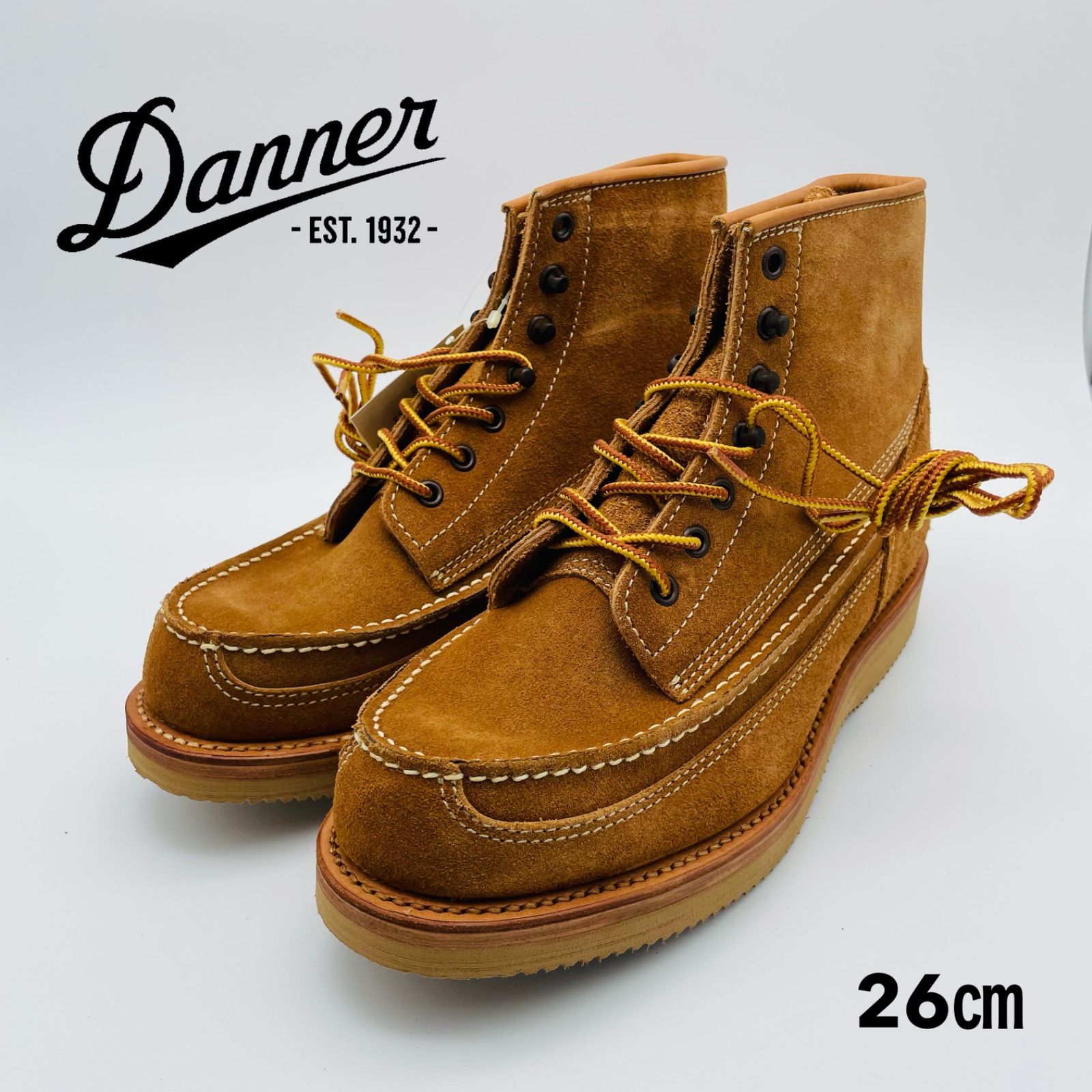 未使用　Danner　ダナー　ブローガン　メンズ　ブーツ　スエード　us8.5 未使用 Danner ダナー ブローガン メンズ ブーツ スエード us8.5
