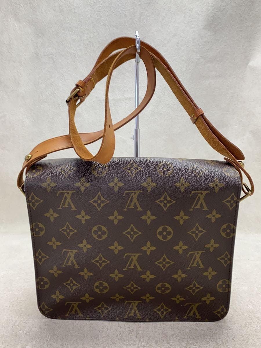 LOUIS VUITTON カルトシエールGM_モノグラム・キャンバス_BRW PVC ブラウン - メルカリ