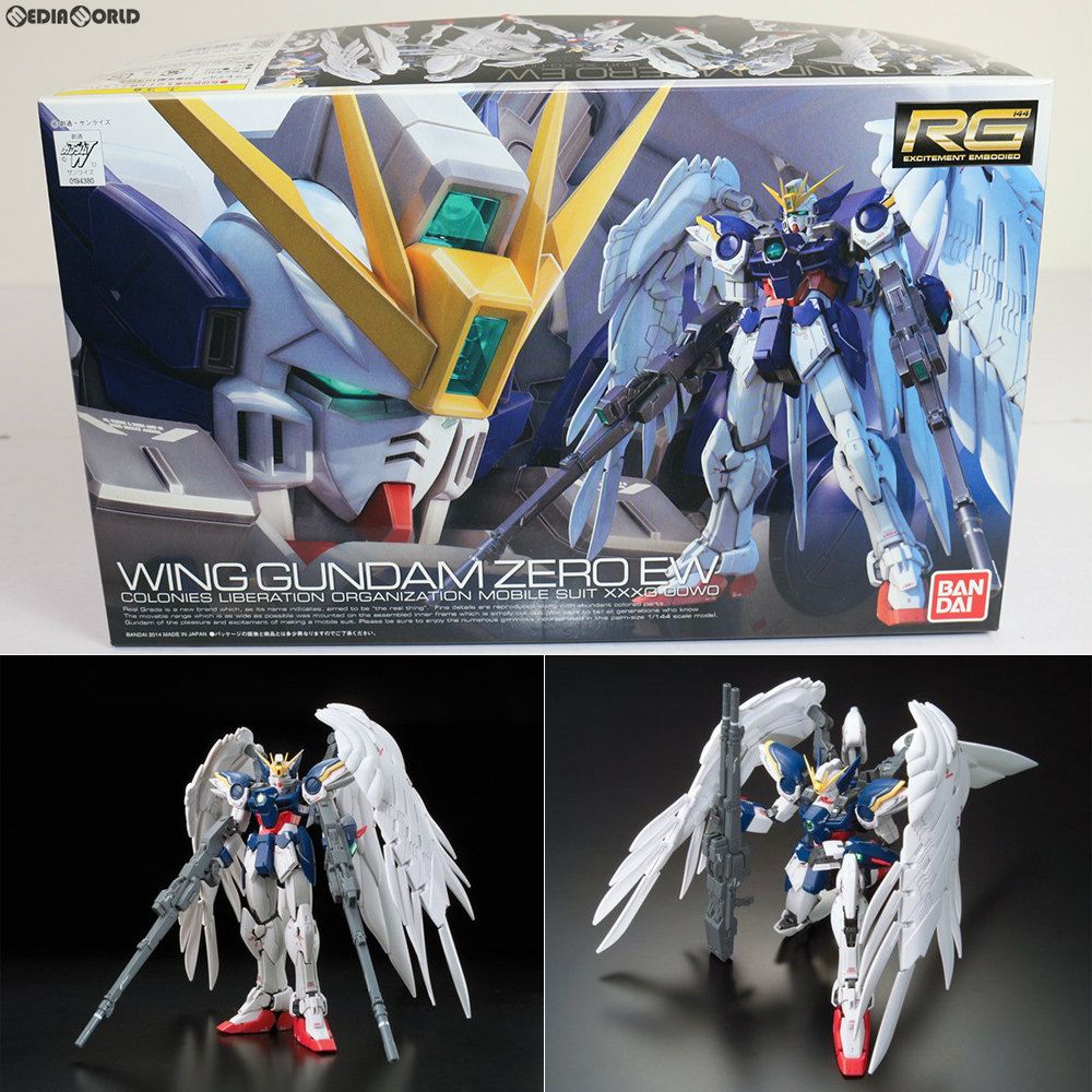 RG 1/144 XXXG-00W0 ウイングガンダムゼロ EW 新機動戦記ガンダムW Endless Waltz(エンドレスワルツ)  プラモデル(0194380) バンダイ - メルカリ