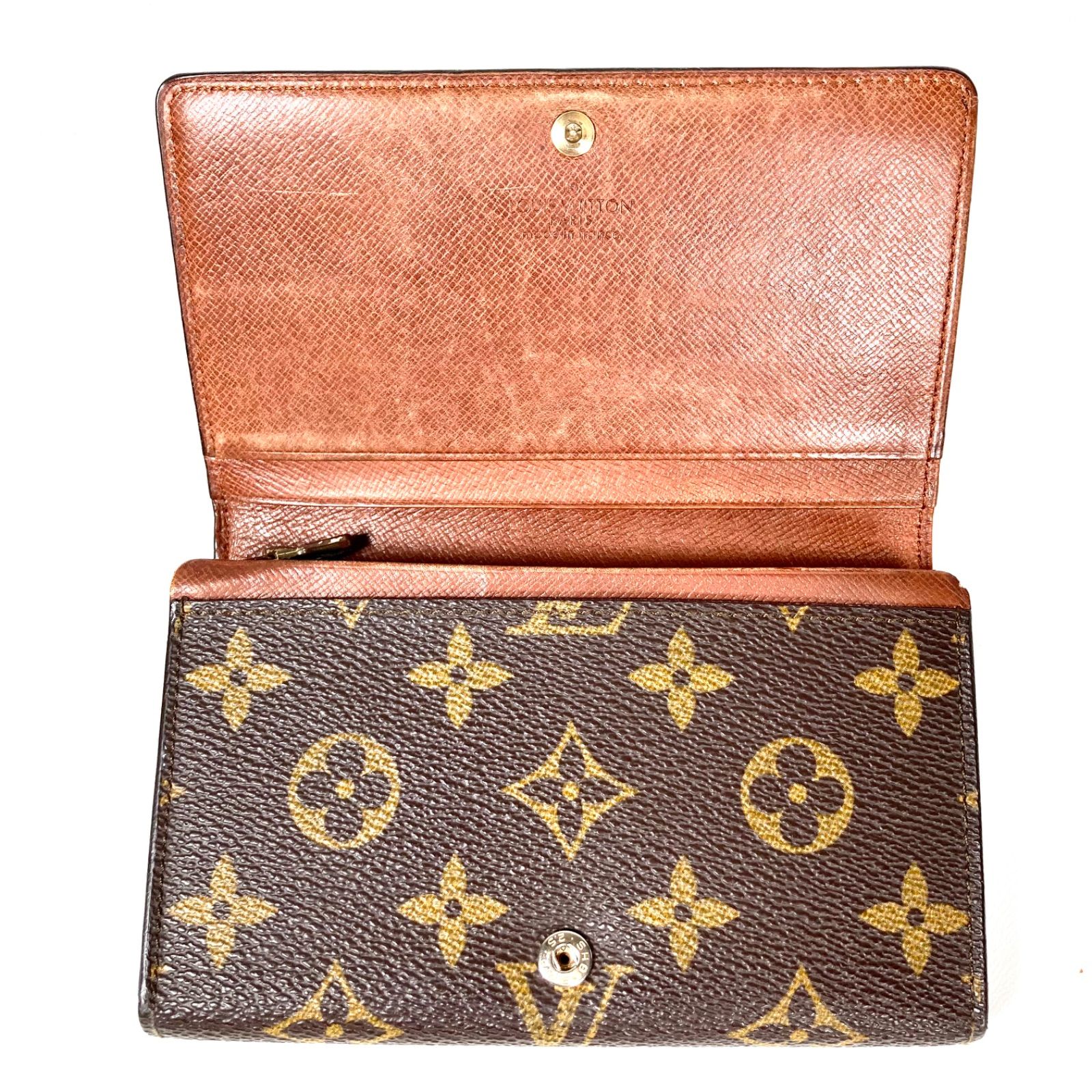 LOUIS VUITTON モノグラム ポルトモネ・ビエトレゾール M61730-