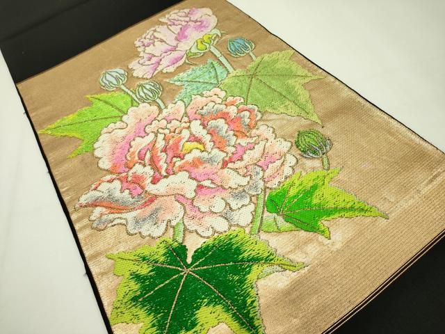 平和屋本店□極上 龍村美術織物 たつむら 六通柄 本袋帯 唐織 芳華錦