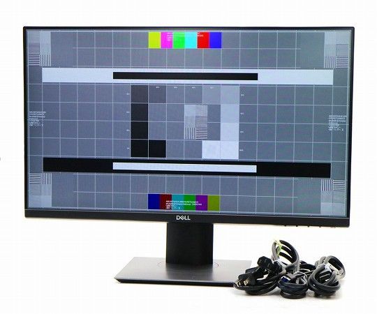 【良品】DELL P2319H 23インチ非光沢IPSパネル フルHD 1920x1080ドット HDMI/DisplayPort/アナログRGB入力 中古
