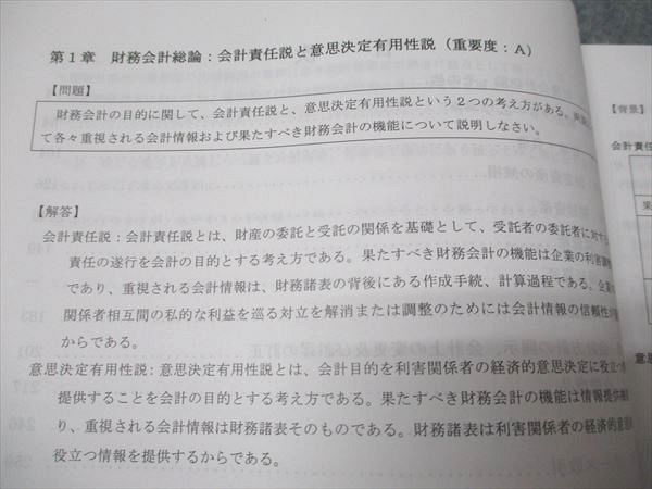 資格合格クレアール 公認会計士講座 財務会計論 財務諸表論 基本/応用/論文対策講義等2022年合格目標 状態良 6冊 057R4D 資格合格クレアール 公認会計士講座 財務会計論 財務諸表論 基本