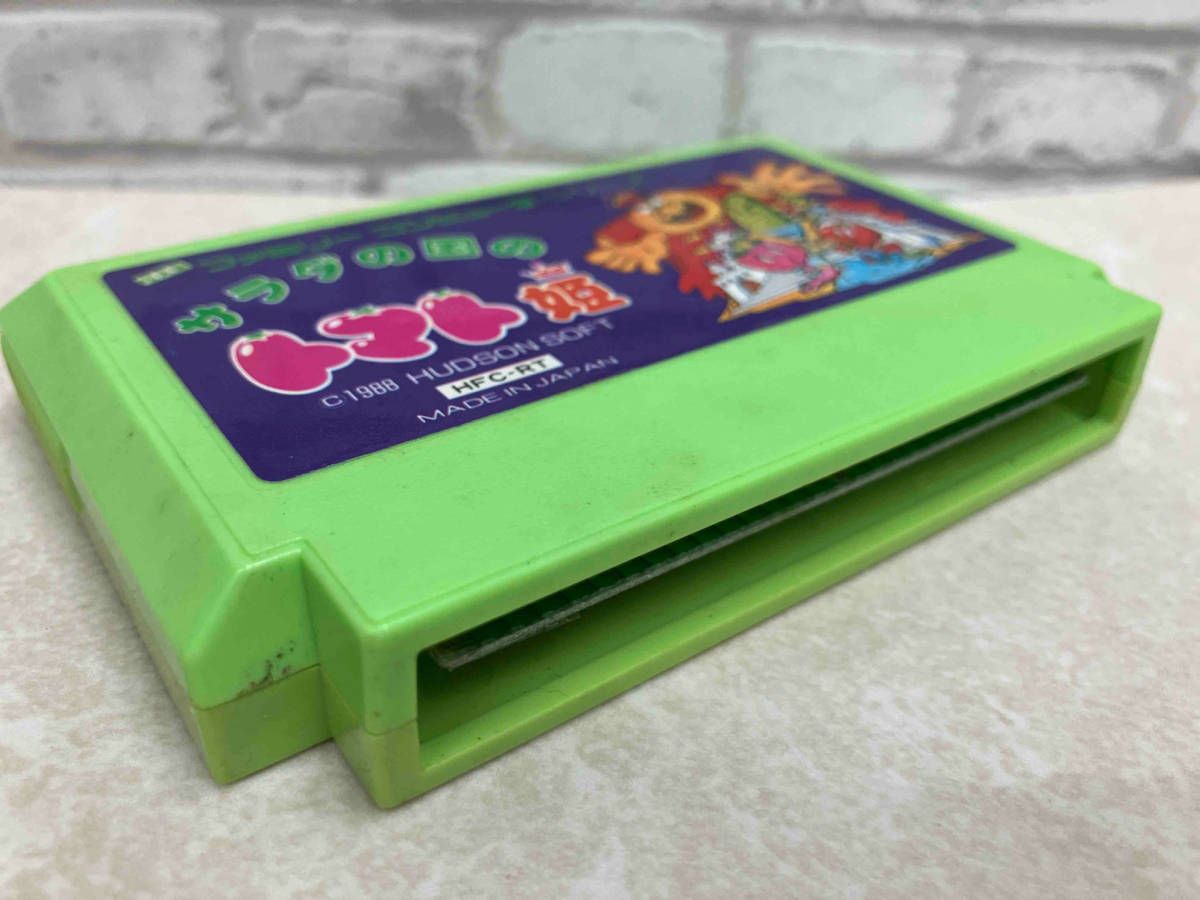 ファミコンソフト HUDSON SOFT サラダの国のトマト姫 HFC-RT
